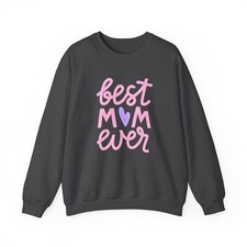 BEST MOM EVER Unisex Heavy Blend  Crewneck Sweatshirt