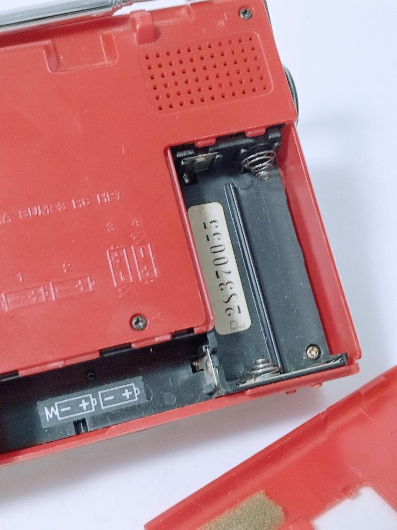 希少カラー SANYO ラジカセ MR-F10 ラジオカセットプレーヤー