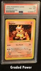 Pokemon Base Set Unlimited Shadowless Magmar SHADOWLESS PSA 8 (9019) #36
