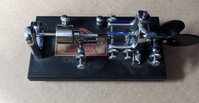 VINTAGE  VIBROPLEX BUG TELEGRAPH KEY Morse code