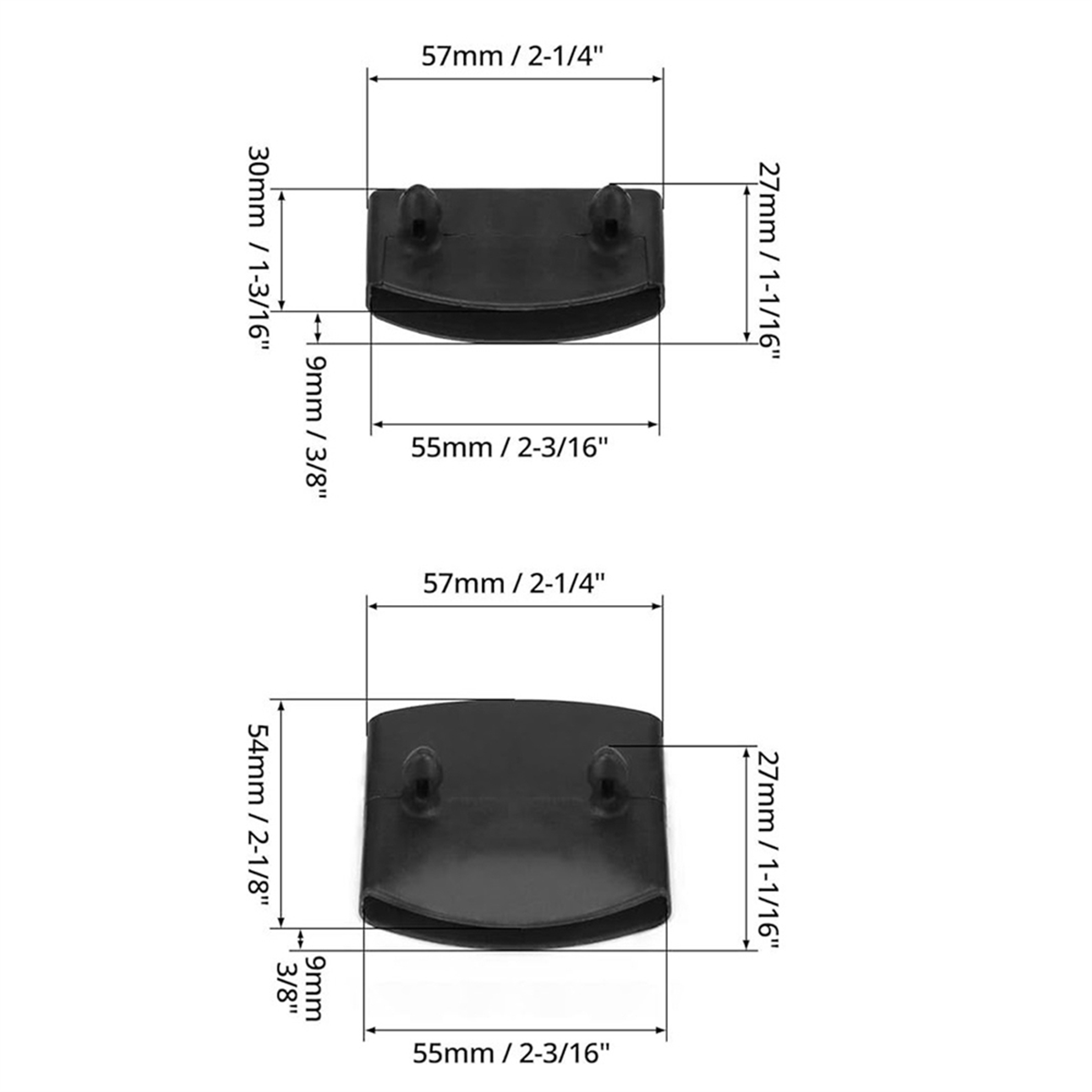 40Pcs Bed Slat End Caps Holders Connector Furniture Accessory for