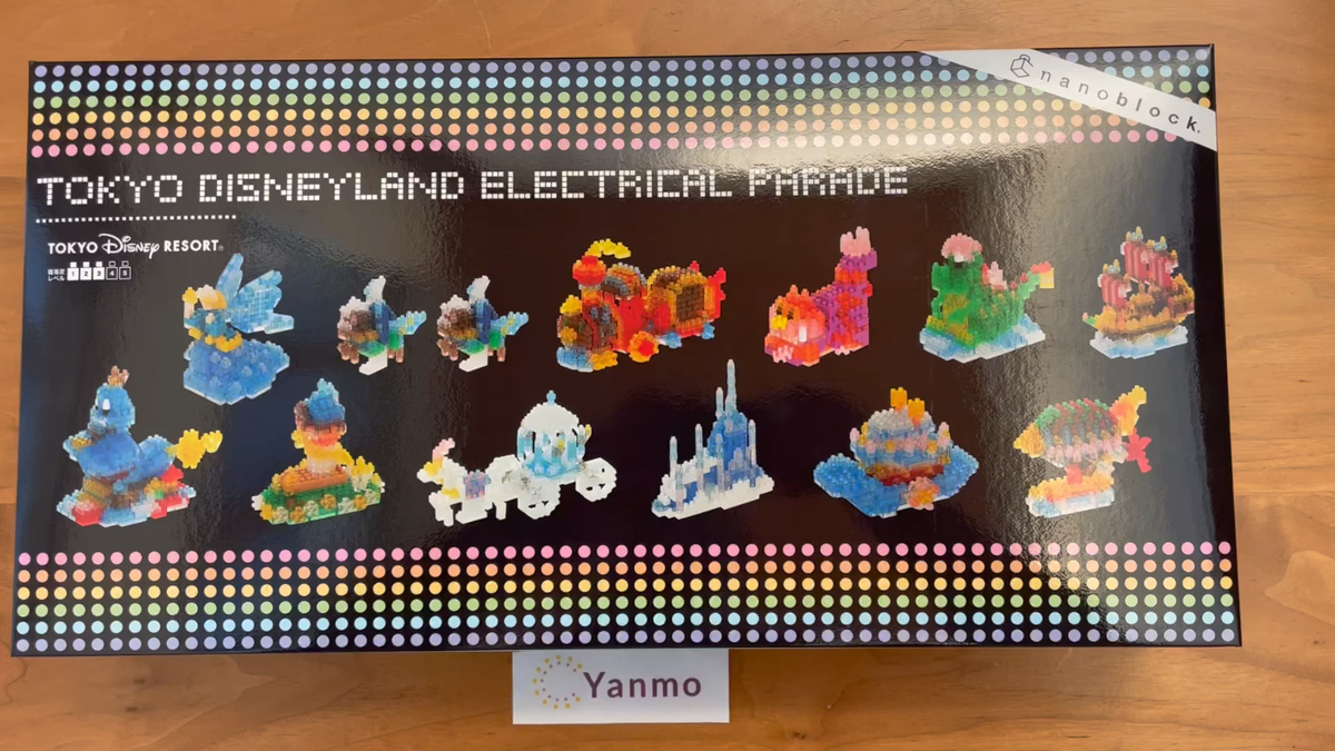 Tokyo Disney Resort Nano Block Electrical Parade Walt Disney From 