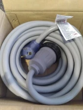 Elecstream tech RV 30 amp exten cord Handle Grip 50 amp locking extension 36ft