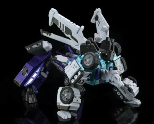 AUF LAGER G-Creation GDW-03 Sixshot Fuuma Metallic Version Actionfigur - Bild 5 von 5