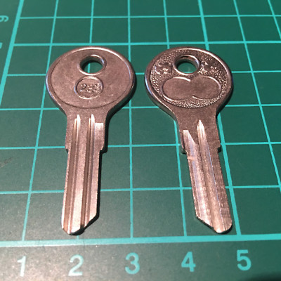 GM Oldtimer 30er/40er/50er Jahre - Schlüsselrohling Börkey 233, BASCO GM Profil