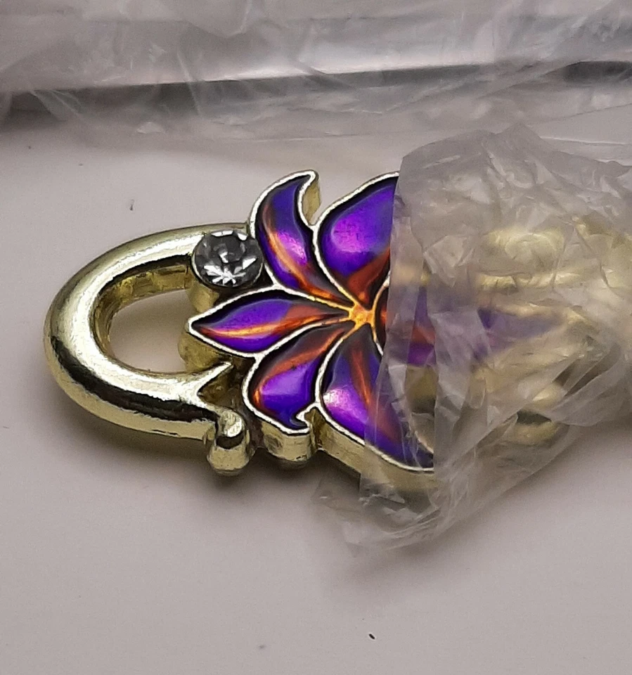 Стеклянная кружка COAWG Lily Iris Flower с металлическими ручками ручной росписи 2 ложки  - Изображение 2 из 4