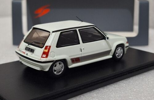 Renault 5 GT Turbo Pearl White 1988 1:43 Spark S3858 EXTREMELY RARE!! - Picture 2 of 19