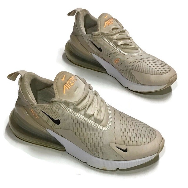 Size 9 Nike Air Max 270 White Desert Sand For Sale Online Ebay