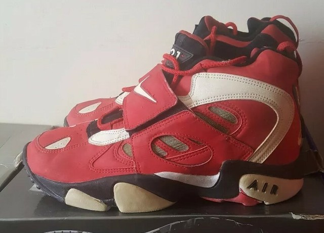 red deion sanders shoes