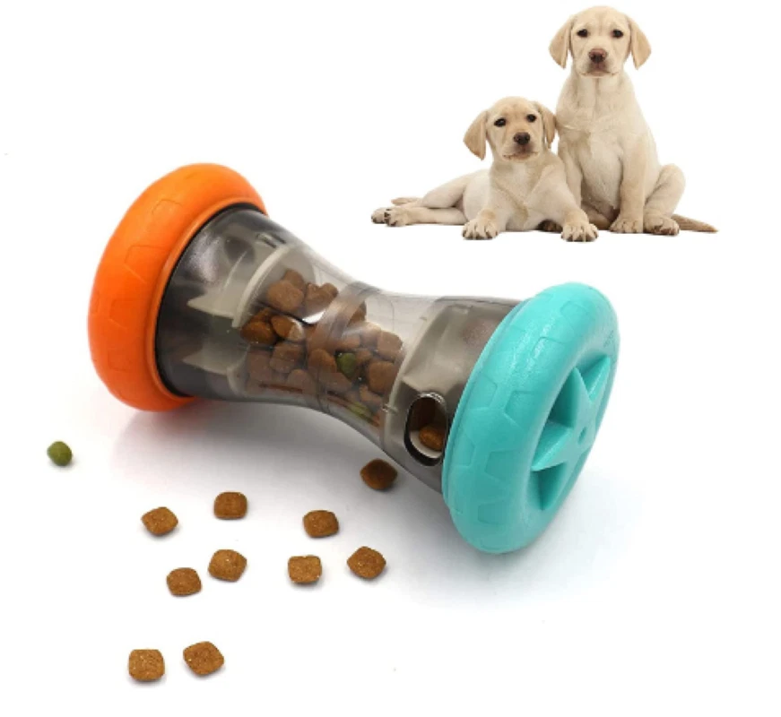 Interactive top dog feeder