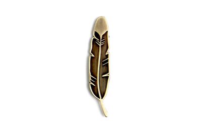 Feather Pin Custom Lapel The Silver Feather Pin- | eBay