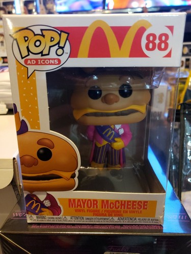 FUNKO POP! AD ICONS McDONALD'S MAYOR McCHEESE #88!