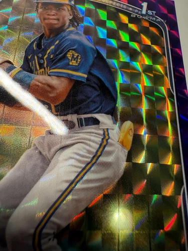 Luis Pena 2025 Bowman 铬 1 号紫色几何折射器 /250 #BCP-38 酿酒商 - 第 7 张/共 10 张