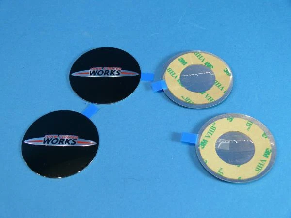 4x Mini Emblema John Cooper Funciona para Llantas Nuevo Original Mini Foto 2 de 2