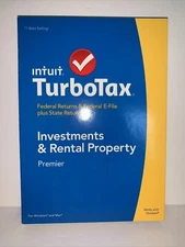 TurboTax 2014 Premier Federal & State Investment & Rental Property Premier