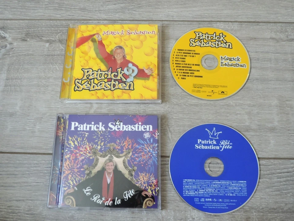 CD PATRICK SEBASTIEN – MAGICK SEBASTIEN ET LE ROI DE LA FETE - Photo 1/1