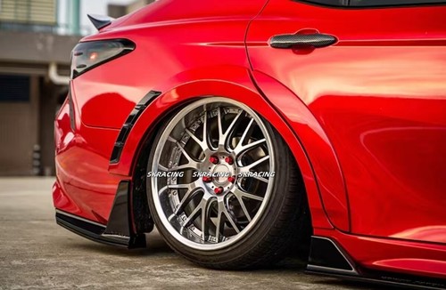Kit de párpados con llamaradas para guardabarros de rueda de auto para Toyota Camry SE XSE 2018-24 NUEVO sin pintar - Imagen 15 de 20