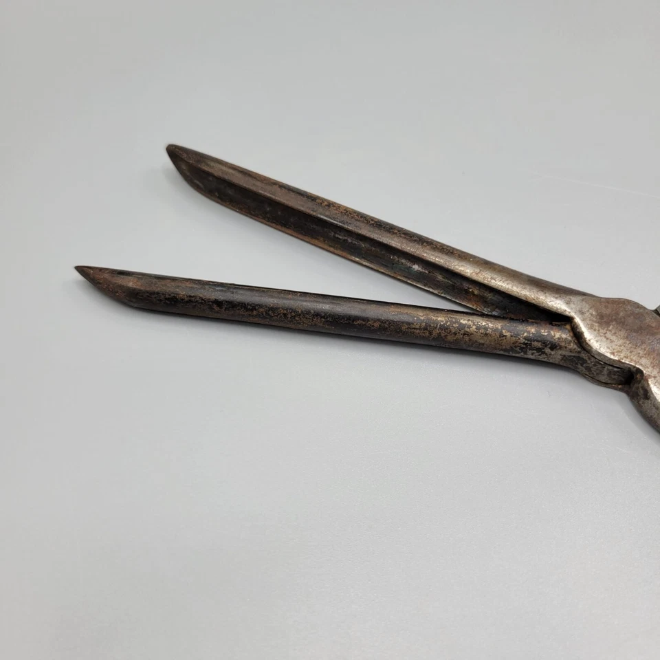 古董复古热卷发铁 Marcel Premier Acier 德国钢蓝色钢 — 第 3/4 张图片