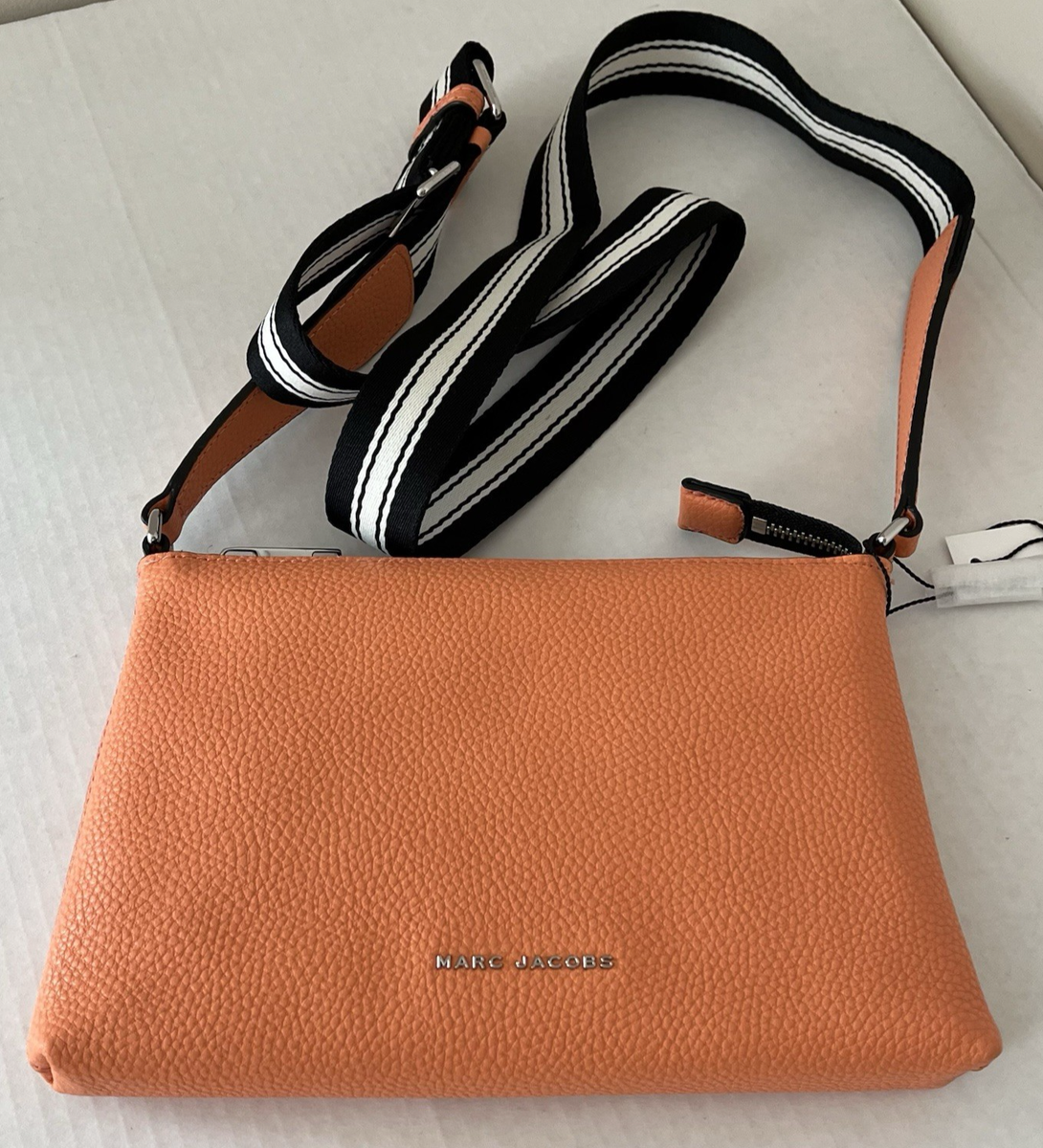 New Marc Jacobs Cosmo Crossbody Pebble Leather Melon | eBay