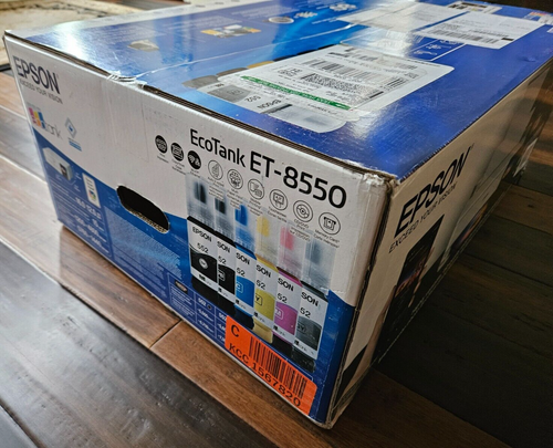 Impresora todo en uno Epson EcoTank Photo ET-8550 inalámbrica Supertank - NUEVA - Imagen 8 de 9