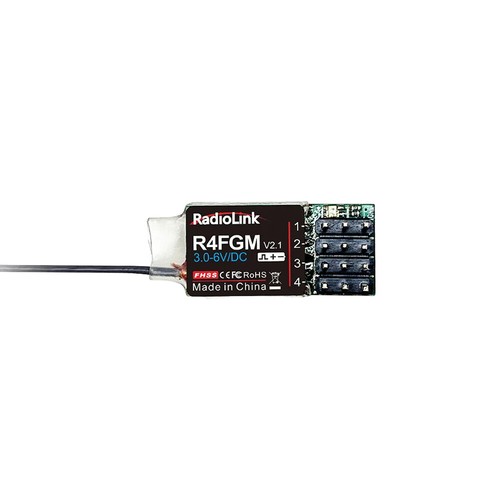 Radiolink RC8X 8CH 2.4G RC Trasmettitore e R8FG R4FGM Giroscopio Ricevitore Touch Screen - Foto 8 di 12