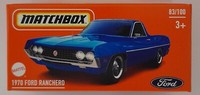 Matchbox Power Grabs 1970 Ford Ranchero 83/100 HVP66 1:64