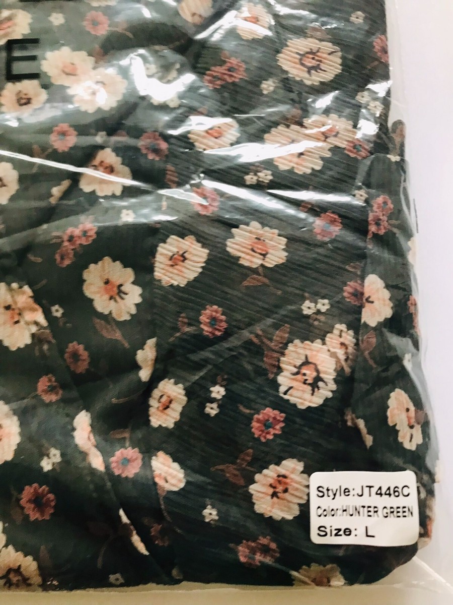 再値下げHerliptoFrenchSleevePoloLongDressS NWT Reset by Jane Floral Print LONG Sleeve Chiffon Wrap