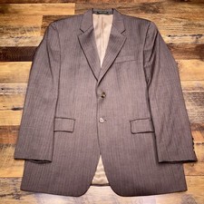 Lauren Ralph Lauren Sport Coat 40R Herringbone Wool Blazer