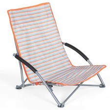 Low Folding Beach/Fishing/Camping Deck Chair Outdoor Garden Lounger