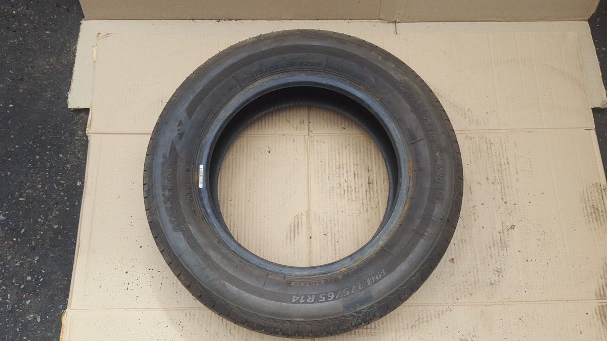 BRIDGESTONE NEXTRY 175/65 R14 82S RADIAL TUBELESS TYRE | eBay