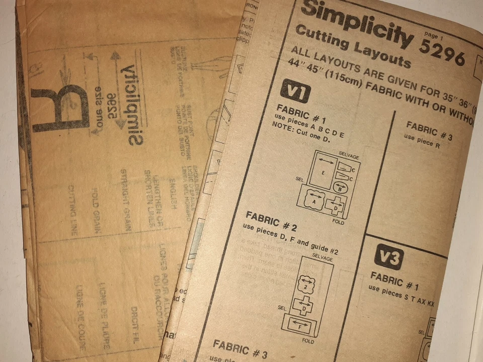 Simplicity 5296 Desk Dress Accessories Journal Frame Cover Box Sewing Pattern UC - Image 3 of 4