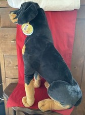 Robbie The Rottweiler - 26 inch Stuffed Animal Plush Dog - by Tiger Tale Toys