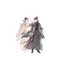 Anime The Husky and His White Cat Shizun Chu Wanning Mo Ran Acrylic Stand 15Cm