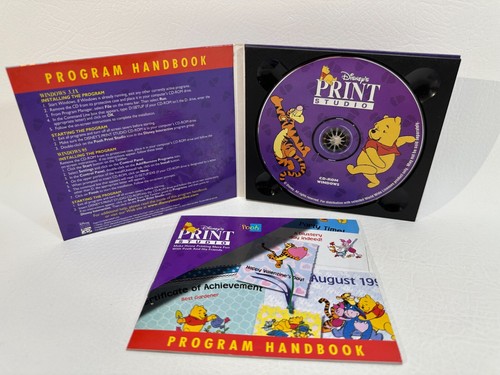 Disney Interactive Print Studio / Art Studio CD-ROM Lot - New Factory Sealed - Picture 20 of 21