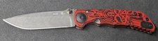 Ultra Rare! Spartan Blades Harsey Folder Custom Damascus! Classy Raptor Guardian