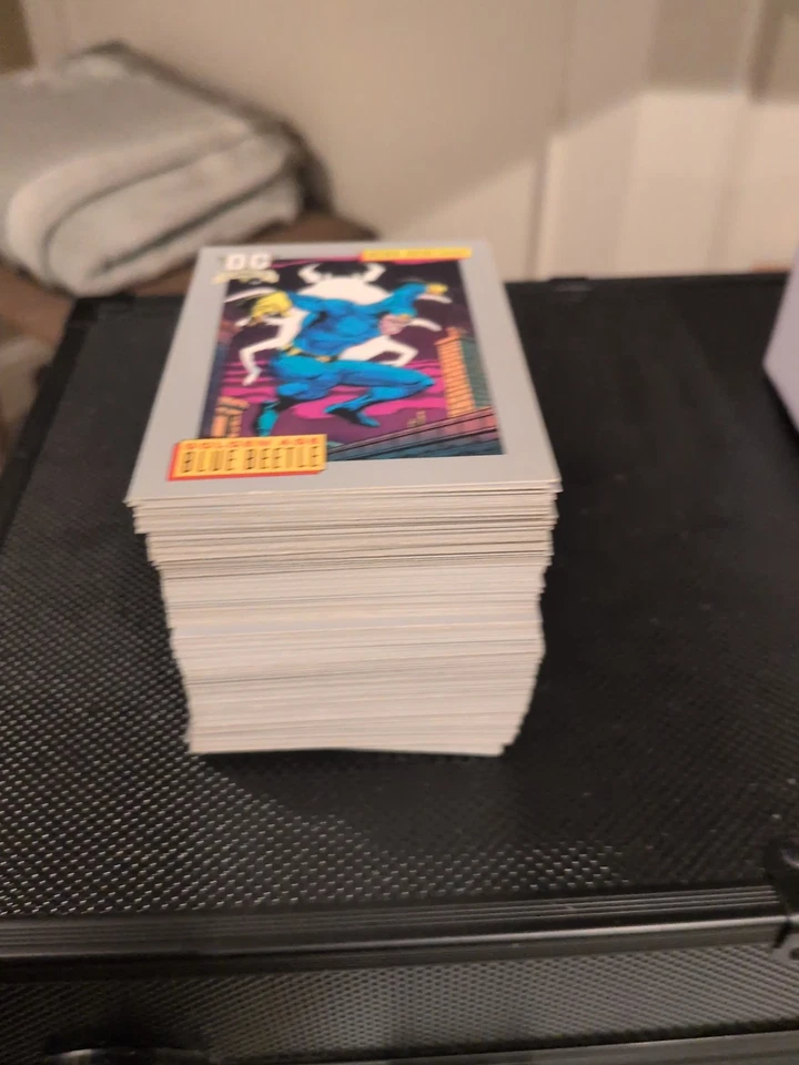 Juego base completo de tarjetas coleccionables Impel DC Comics Series 1 1991 #1-180 Foto 2 de 2