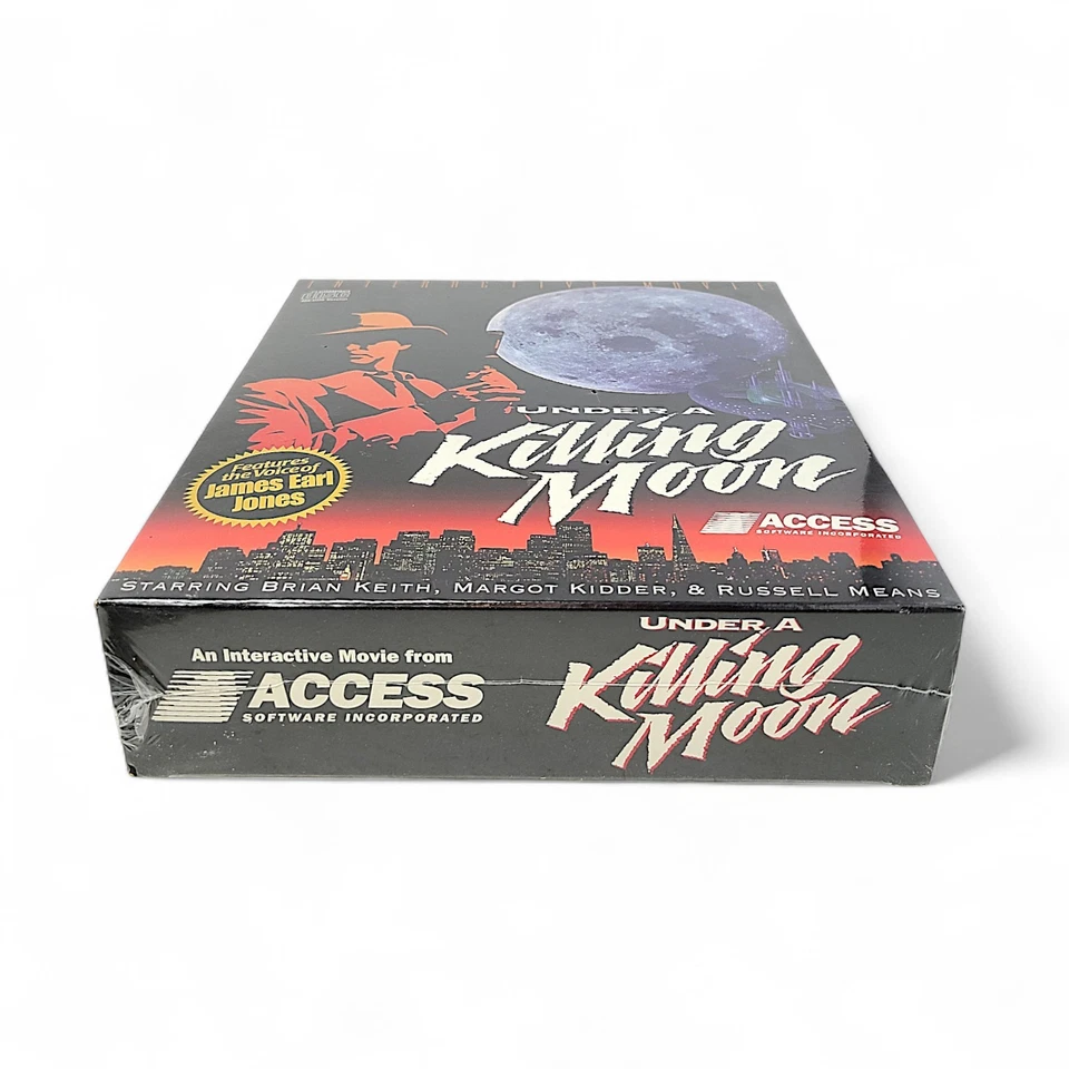 Under a Killing Moon Big Box PC Game Access 1994 MS-DOS Sealed READ DESCRIPTION - Image 4 of 4