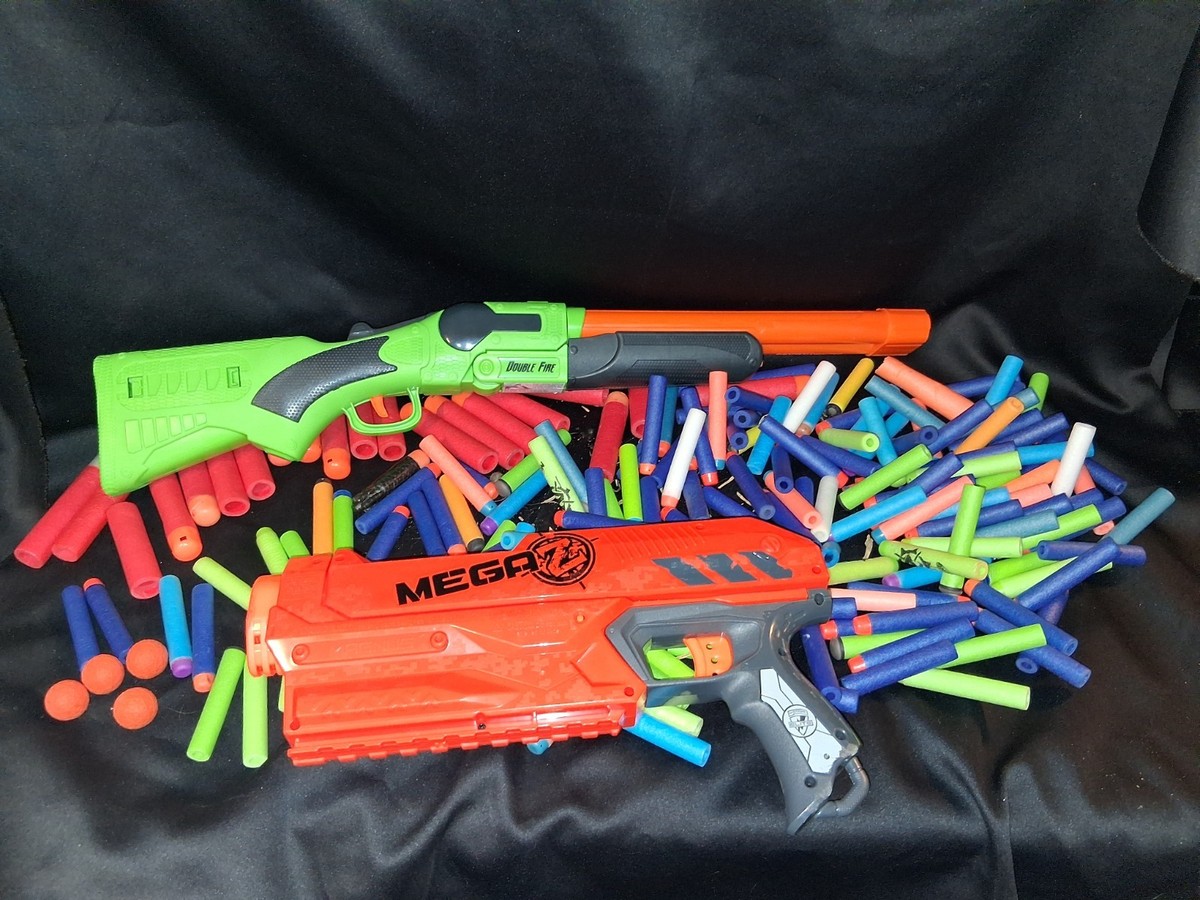 Nerf Zombie (A6562) Strike Doublestrike Blaster | eBay