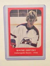 1978 NATIONAL SPORTS CARD Wayne Gretzky Indianapolis Racers PRE ROOKIE #1. rookie card picture