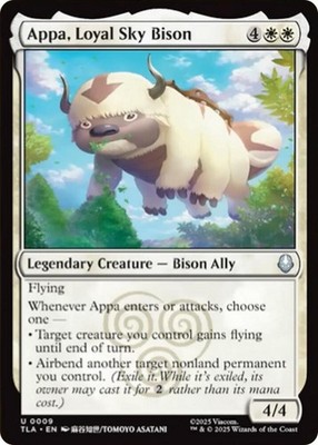 Appa, Loyal Sky Bison | 9 | MTG | Avatar | Foil | 50% Off 2nd Item