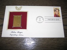 2011 Helen Hayes Legendary Actress replica GOLDEN FDC Cover STAMP