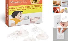 38 Pieces Clear Outlet Covers Baby Proofing - Electrical Safety ChildProof