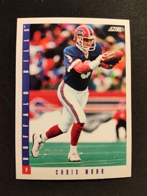 1993 Score - Chris Mohr #375 Buffalo Bills 