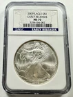 2009 $1 American Eagle NGC MS69 EARLY RELEASE 1 oz .999 Fine Silver Coin