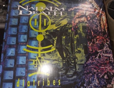 Napalm Death-Diatribes cd grindcore carcass repulsion cattle decapitation 