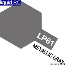 Tamiya USA TAM82161 Lacquer Paint LP-61 Metallic Gray 10 ML