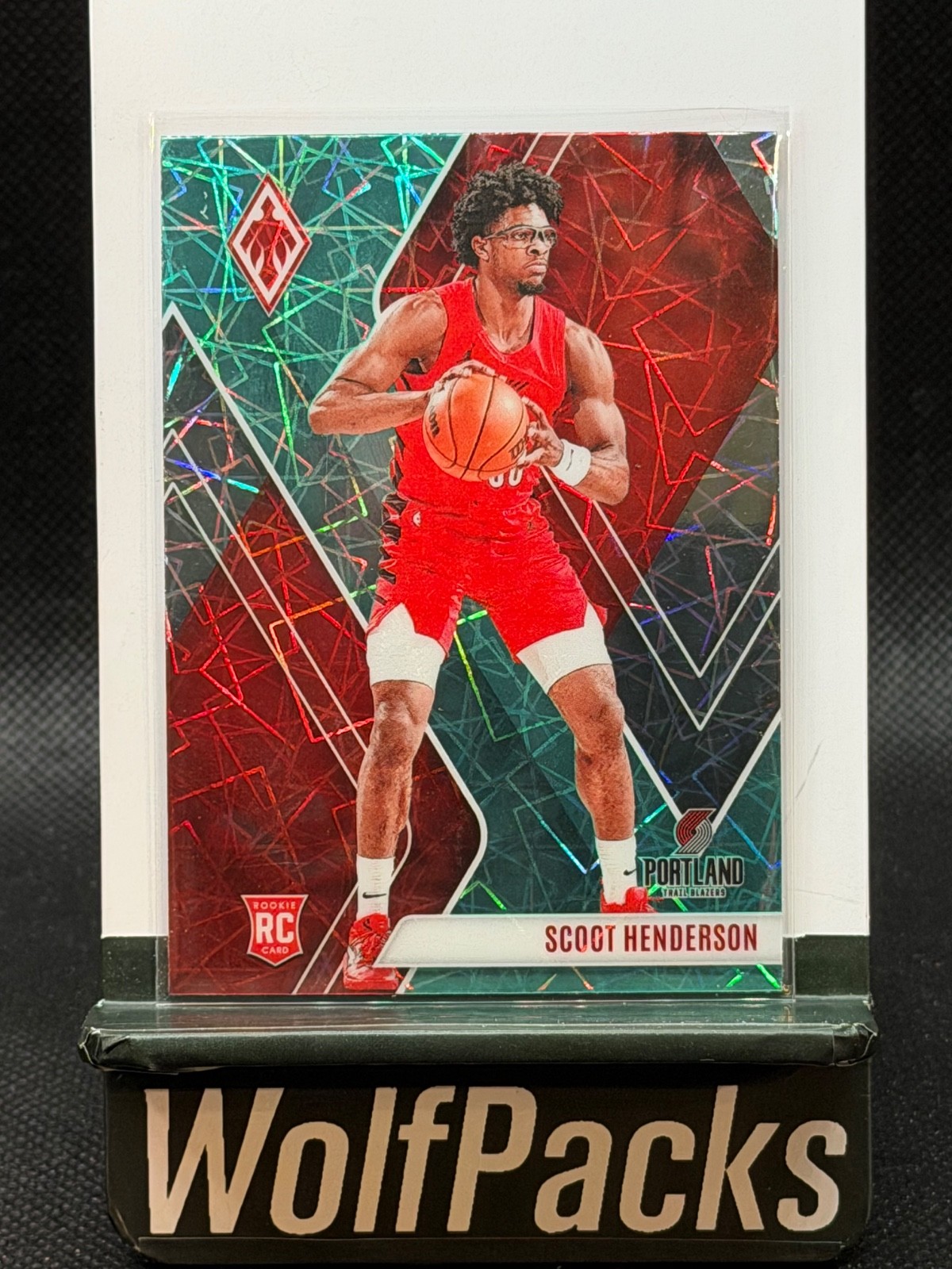 2023-24 Panini Phoenix - Rookies Scoot Henderson #298 Teal Lazer Phoenix (RC)