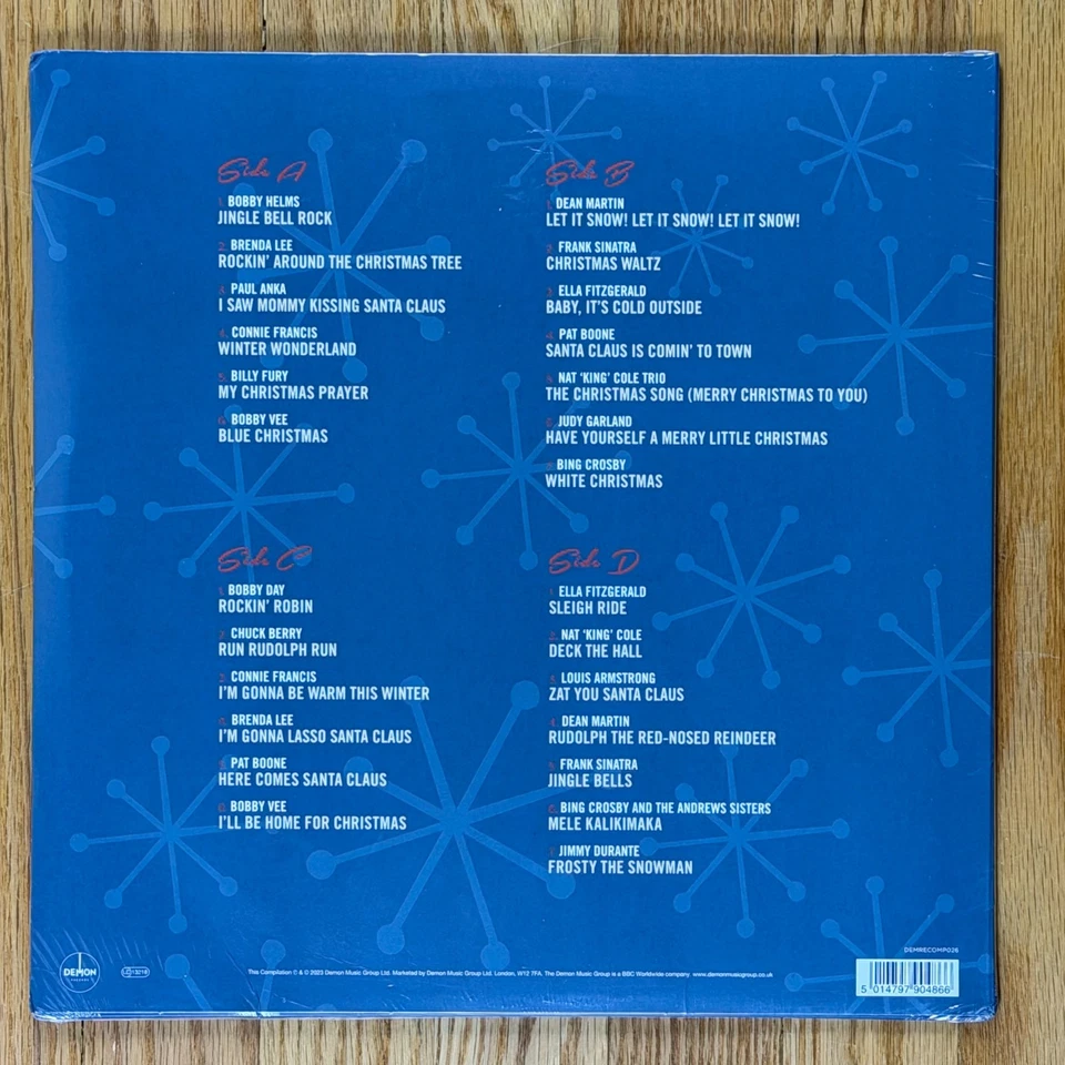 WINTER WONDERLAND Double Vinyl LP 26 Christmas Classics ORIGINAL ARTISTS 1217 - Image 4 of 4