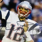 NO RESERVE Tom Brady Signed 8x10 Photo GOAT Patriots White Jersey PSA DNA  — photo 4