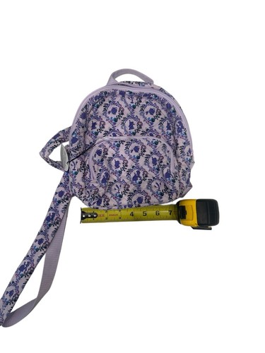 Vera Bradley Disney Beauty And The Beast Belle Floral Mini Backpack NWT - 第 4/7 張圖片